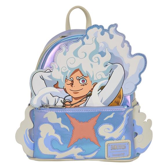 IN HAND NYCC LE ONLY 900 PIECES GLOW One Piece GEAR5 Luffy Backpack Loungefly - Picture 1 of 1